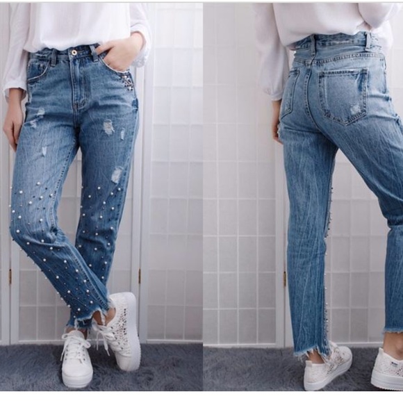 Denim & Pearl Jeans - Picture 2 of 4